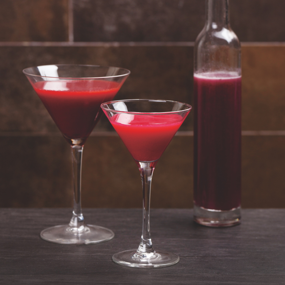 2 cherry martinis