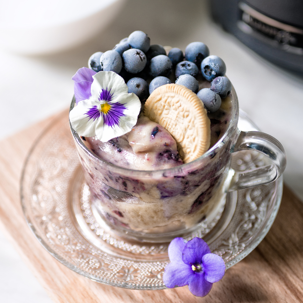 Oreo Blueberry Nice Cream Recipe | Kuvings USA