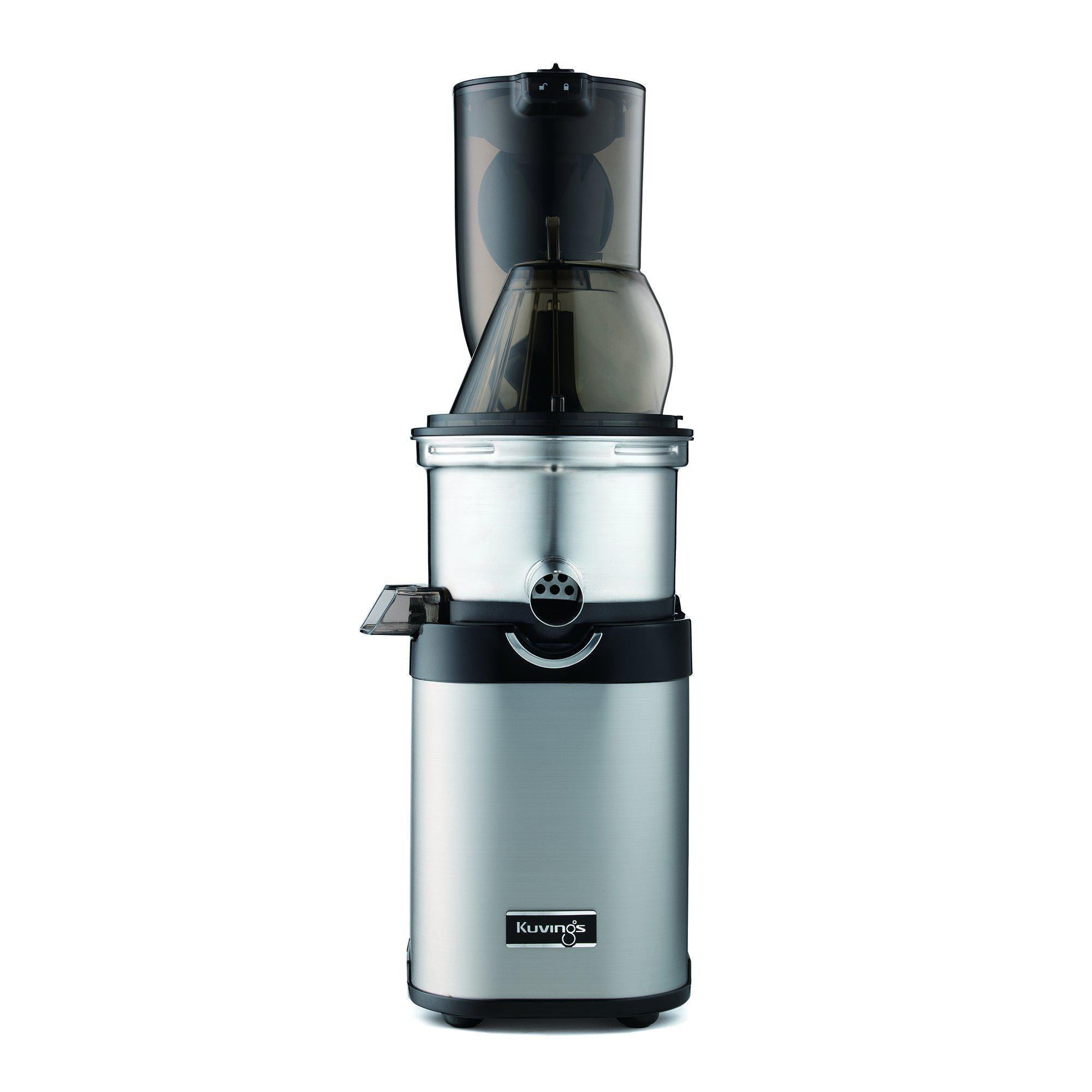 Whole Slow Juicer <BR>Master Chef CS700X-Steel-Kuvings