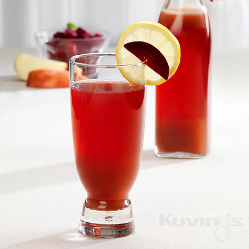 apple beet drink in glass