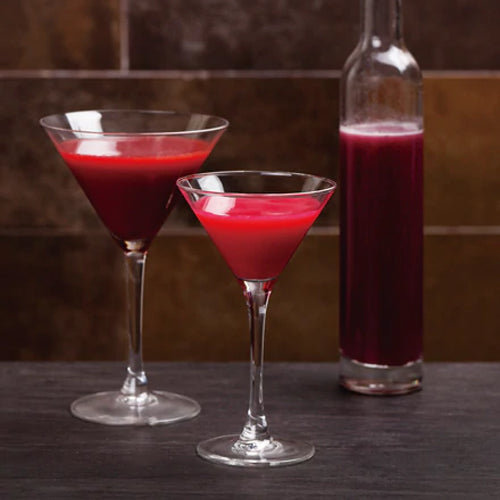 Cherry Fizz Cocktails in Cocktail glass