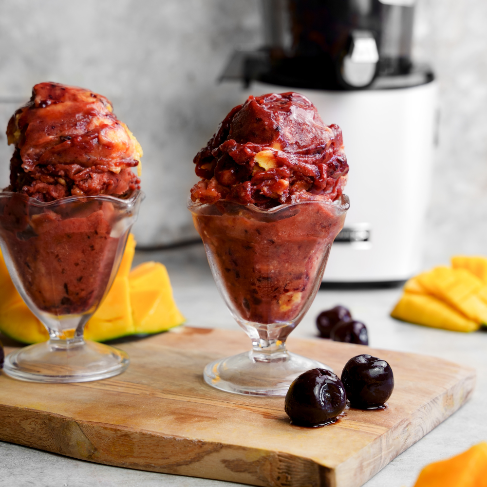 Cherry Mango Sorbet