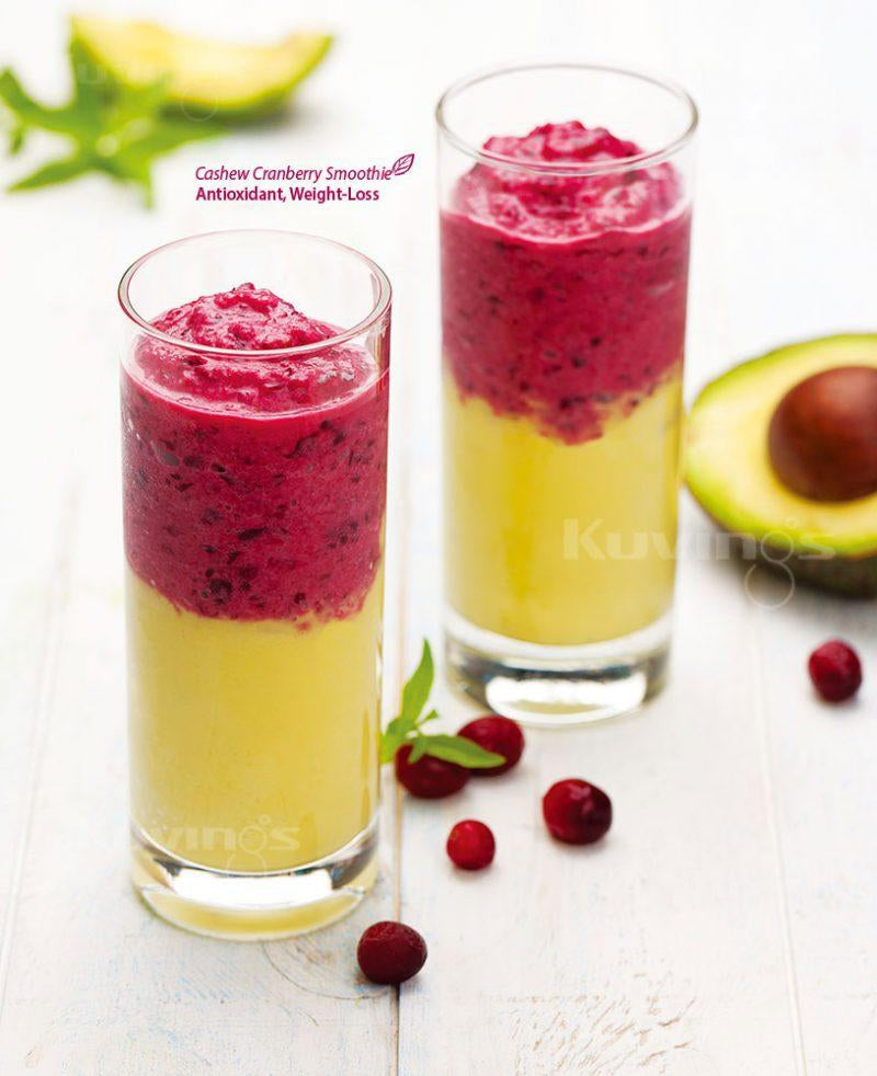 Cashew Cranberry Smoothie-Kuvings
