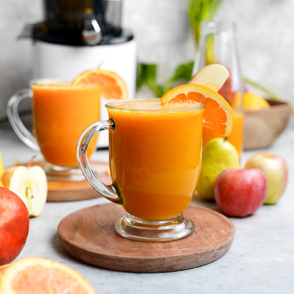 Autumn punch made with Kuvings REVO830 juicer