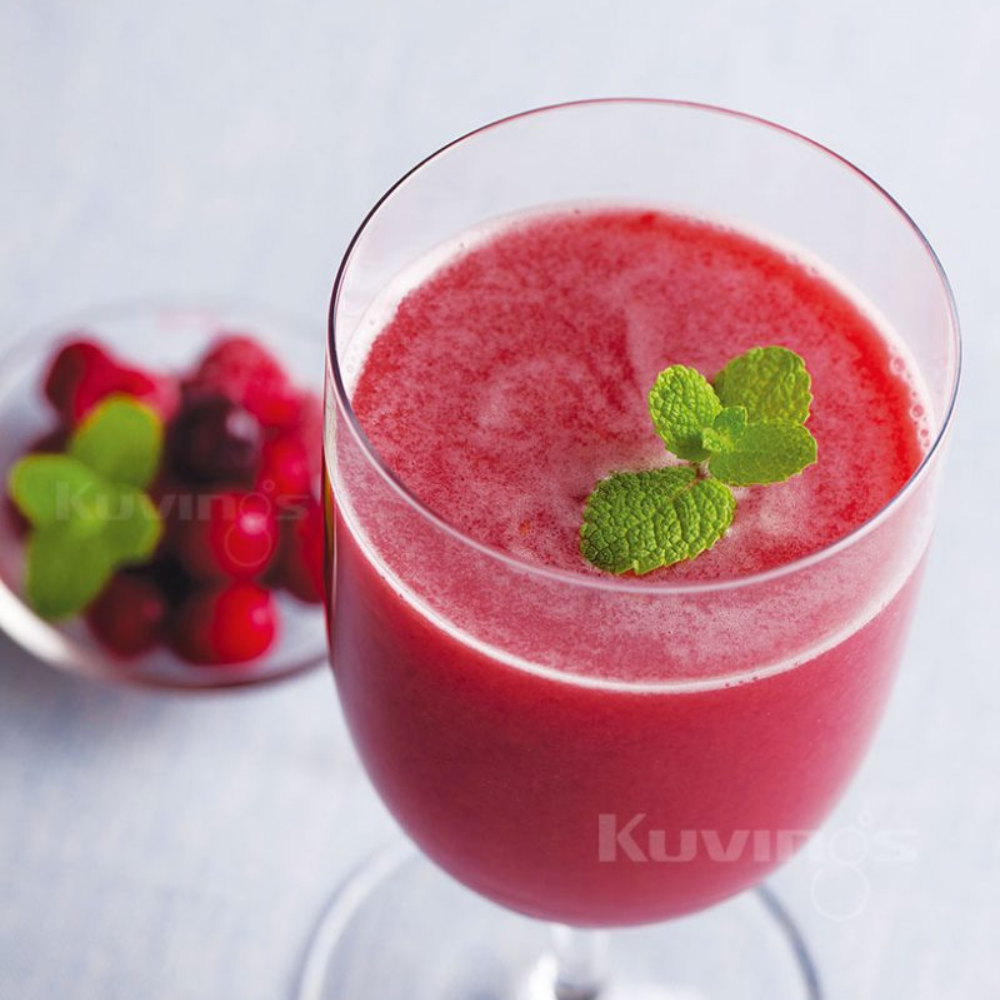 strawberry, cranberry, raspberry juice