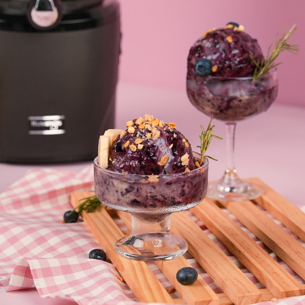Blueberry Banana Sorbet