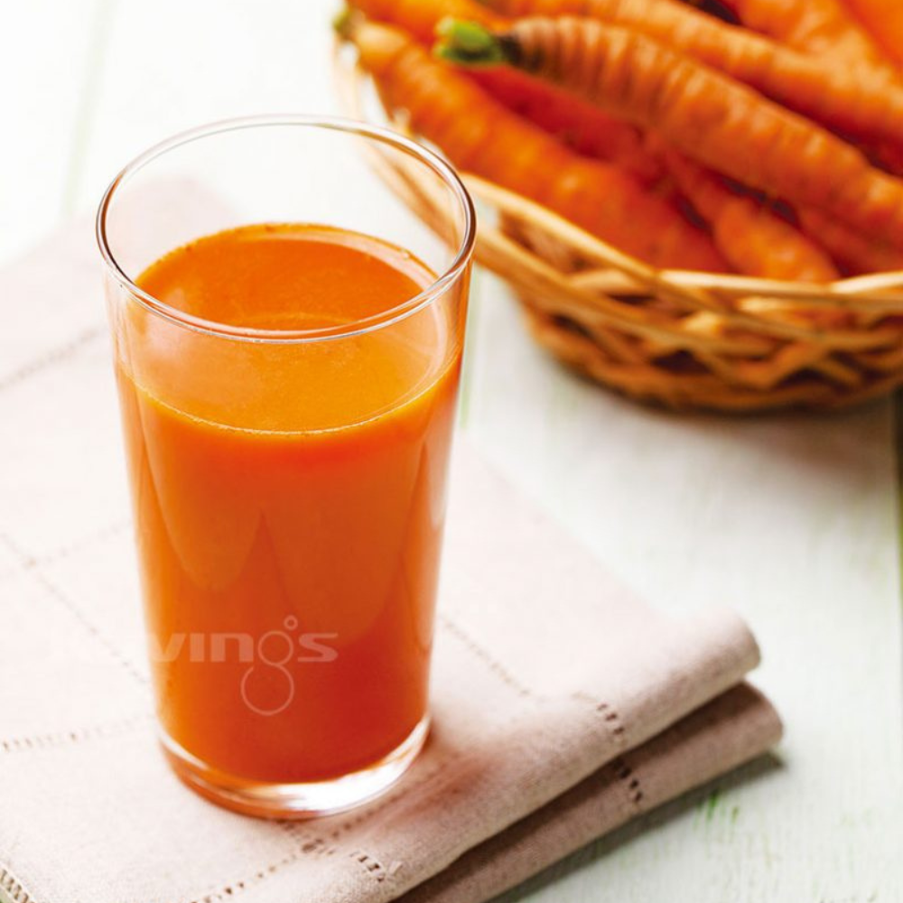 carrot juice and carrots
