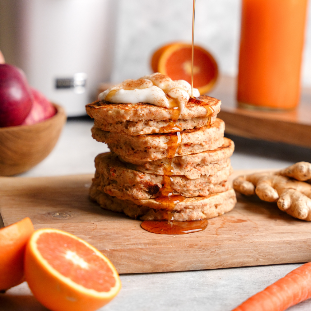 juice pulp pancakes