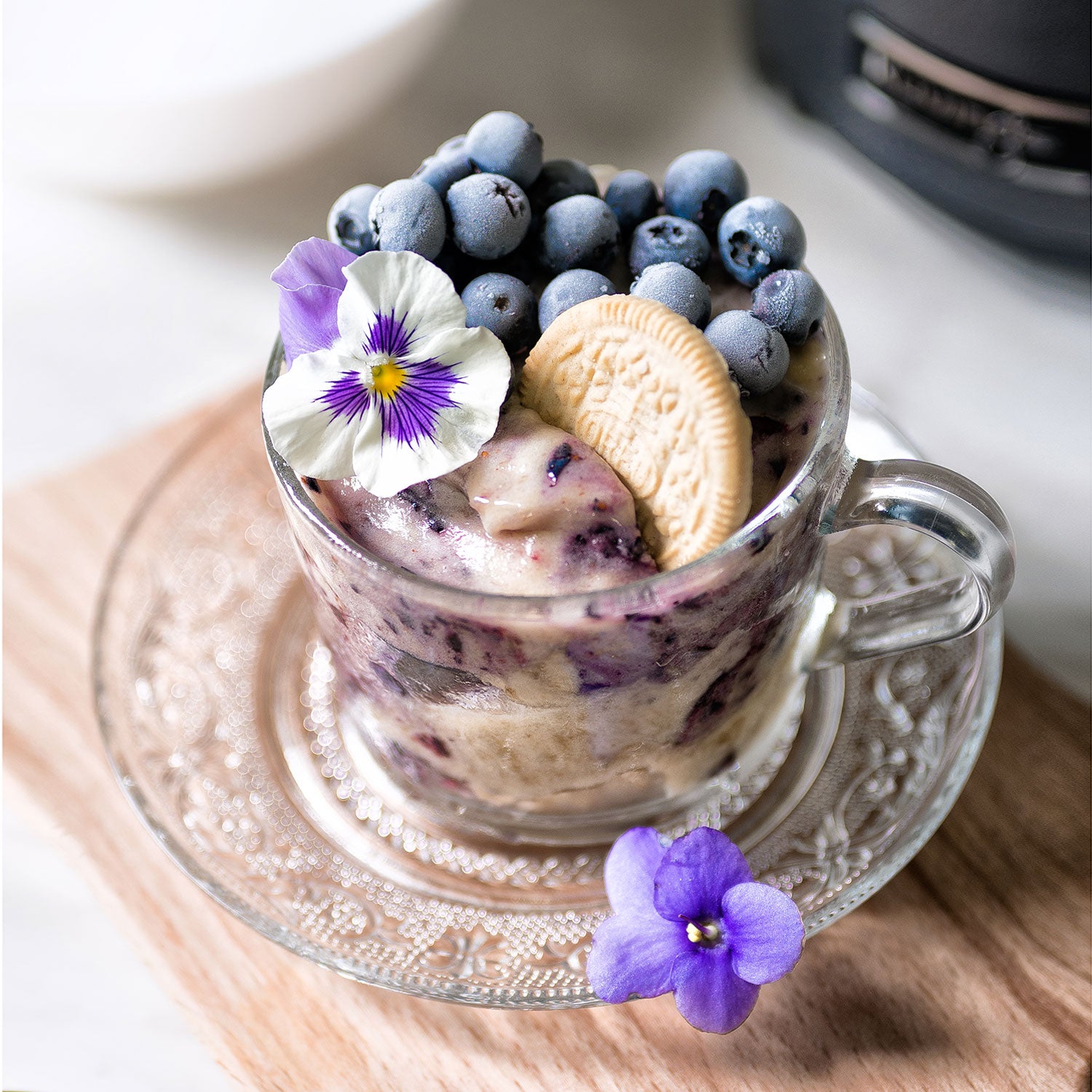 Oreo Blueberry Nice Cream