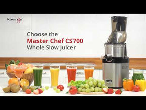 Whole Slow Juicer Master Chef CS700