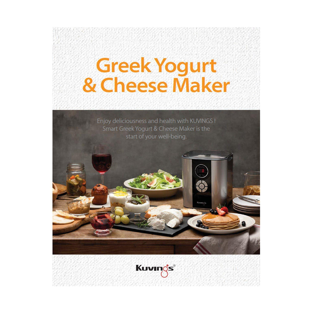 [M] Kuvings Greek Yogurt Recipe Book - ENGLISH-Kuvings