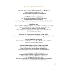 [M] Kuvings Greek Yogurt Recipe Book - ENGLISH-Kuvings